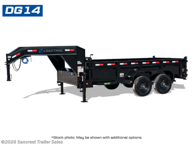 2024 Load Trail DG 83" x 16' Tandem Axle Gooseneck Low-Pro Dump Trail 2024 Load Trail DG 83" x 16' Tandem Axle Gooseneck Low-Pro Dump Trail