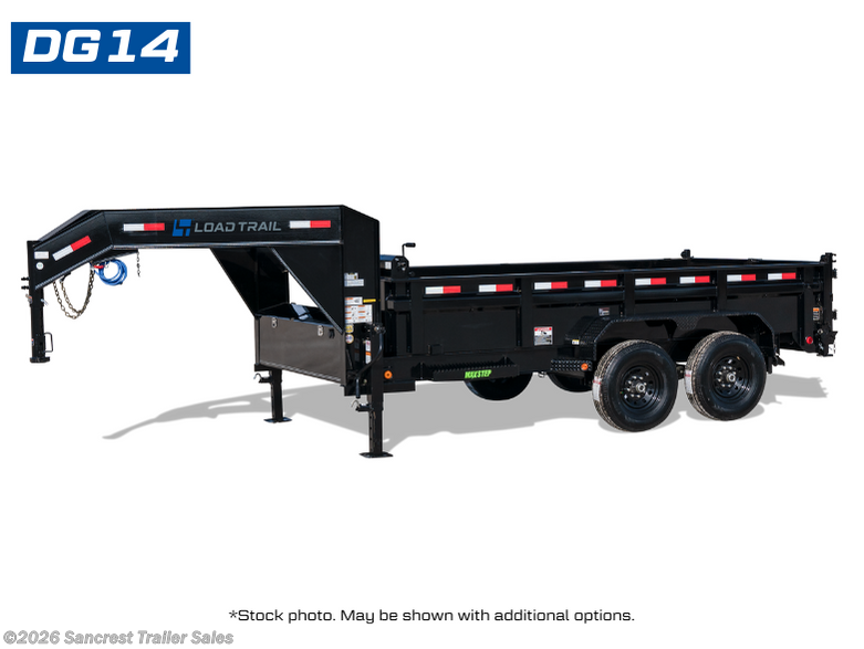 2024 Load Trail DG 83" x 14' Tandem Axle Gooseneck Low-Pro Dump Trail