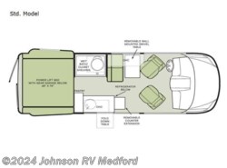 New 2025 Tiffin GH1 Std. Model available in Medford, Oregon