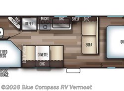 Used 2019 Forest River Cherokee Grey Wolf 26DJSE available in East Montpelier, Vermont
