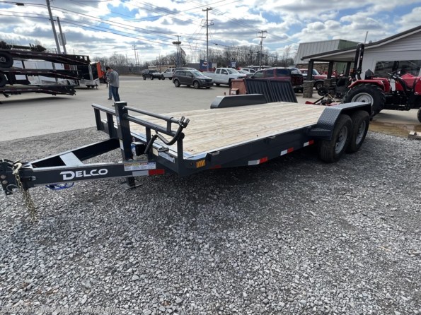 2023 Delco 18' Lowboy equipment trailer 14K GVWR available in Clarksville, TN
