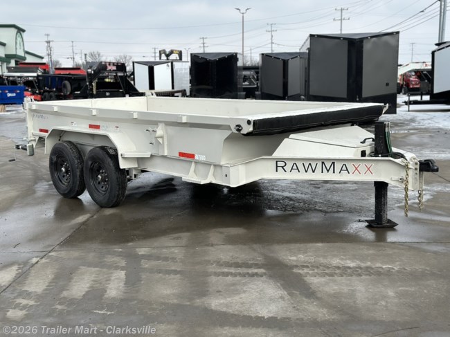 2024 RawMaxx 7x14 LowPro 14k Dump W/ Hyd Jack