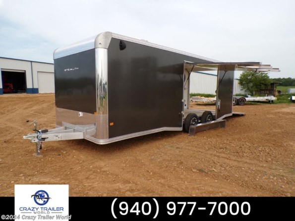 2024 Stealth 8.5X24 Aluminum Air Condition Car Hauler Cargo available in Whitesboro, TX