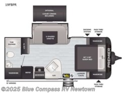 Used 2021 Keystone Premier Ultra Lite 19FBPR available in Newtown, Connecticut