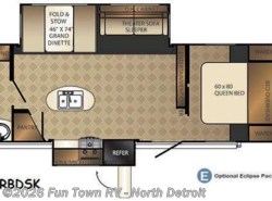 Used 2015 Palomino Solaire Ultra Lite 263RBDSK available in North Branch, Michigan