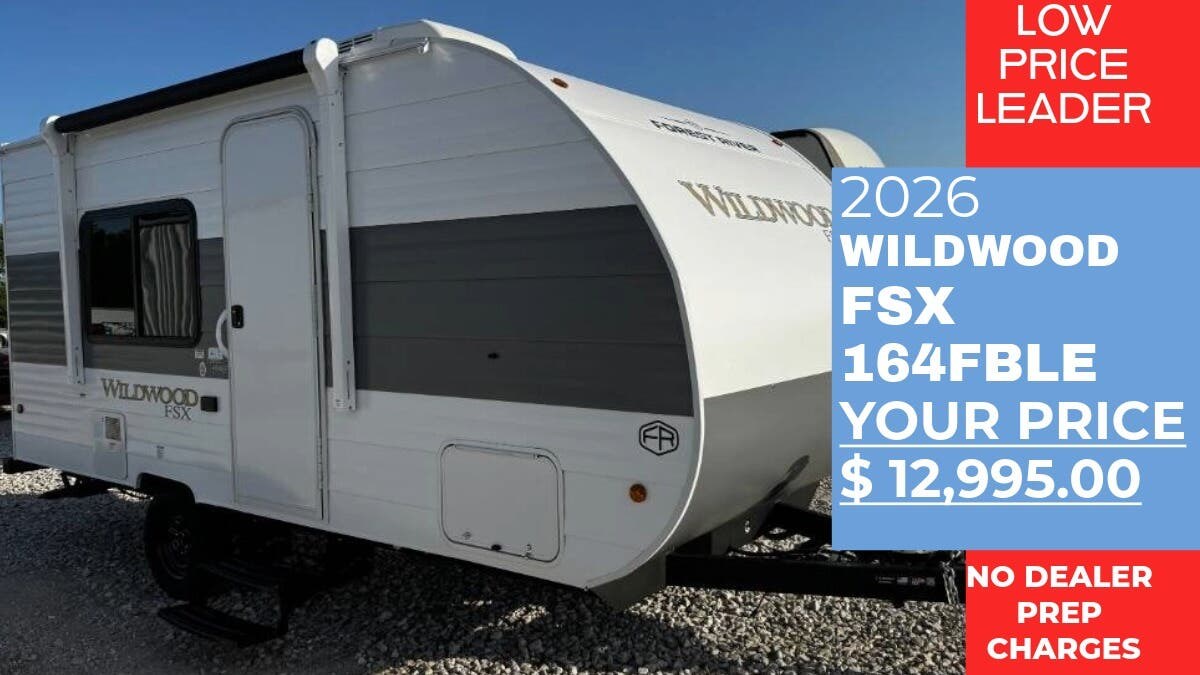 New 2026 Forest River Wildwood FSX 164FBLE available in Panama City, Florida