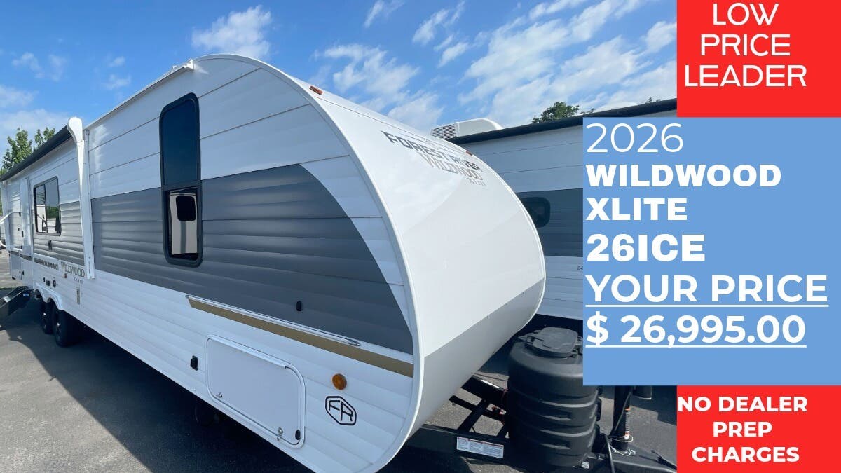 New 2026 Forest River Wildwood X-Lite 26ICE available in Panama City, Florida
