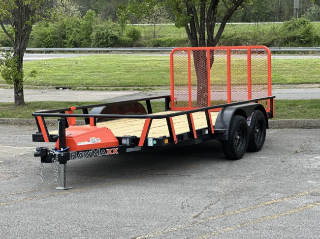 2025 RawMaxx 7X14 Open Utility Trailer Commercial Grade