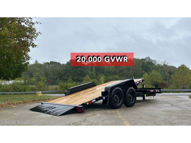 2026 Behnke Trailers 16+6 Split deck tilt trailer 20K GVWR