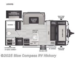 Used 2024 Keystone Bullet Crossfire Double Axle 1890RB available in Claremont, North Carolina