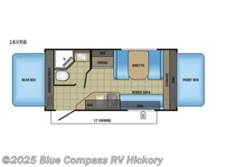 Used 2017 Jayco Jay Feather 7 16XRB available in Claremont, North Carolina