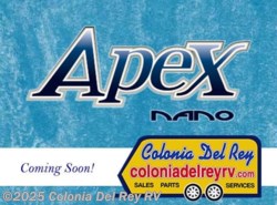 New 2019 Coachmen Apex Nano 208BHS available in Corpus Christi, Texas