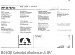 New 2019 Airstream Flying Cloud 19CB Bambi available in Lakewood, New Jersey