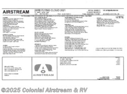New 2021 Airstream Flying Cloud 28RBT Twin available in Millstone Township, New Jersey