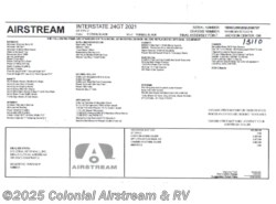New 2021 Airstream Interstate Grand Tour EXT 4x4 available in Millstone Township, New Jersey