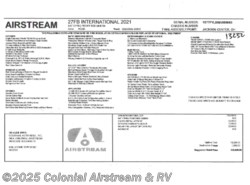 New 2021 Airstream International 27FBQ Queen Hatch available in Millstone Township, New Jersey