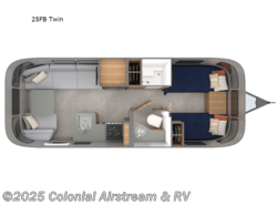 New 2026 Airstream Trade Wind 25FBT Twin available in Millstone Township, New Jersey