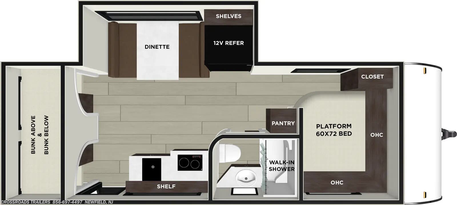 New 2026 Forest River Salem FSX 180ICE available in Newfield, New Jersey