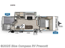 New 2026 Forest River Cherokee Grey Wolf 26BRB available in Prescott, Arizona