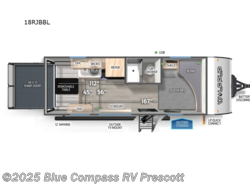 New 2025 Forest River Cherokee Wolf Pup Black Label 18RJBBL available in Prescott, Arizona