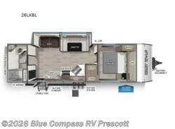 New 2026 Forest River Cherokee Grey Wolf Black Label 26LKBL available in Prescott, Arizona