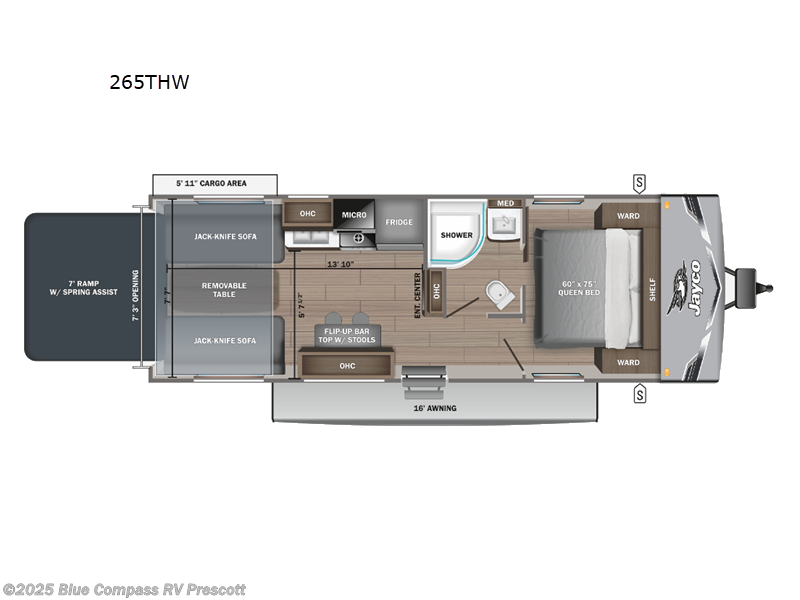 New 2025 Jayco Jay Flight 265THW available in Prescott, Arizona