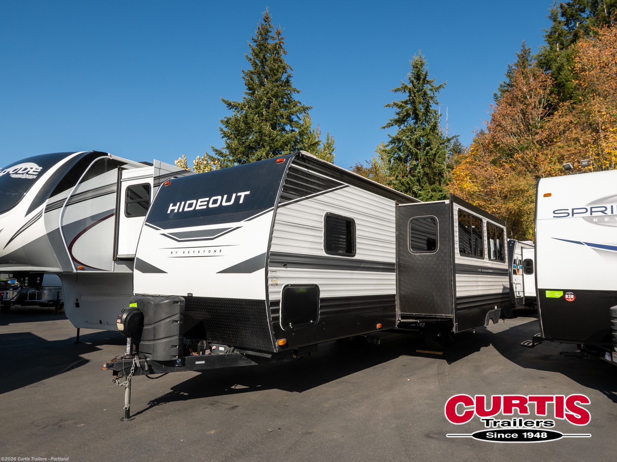 Used 2022  Keystone Hideout 29DFSWE by Keystone from Curtis Trailers - Portland in Portland, OR