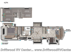 Used 2022 Forest River Salem Grand Villa 42FK available in Clermont, New Jersey