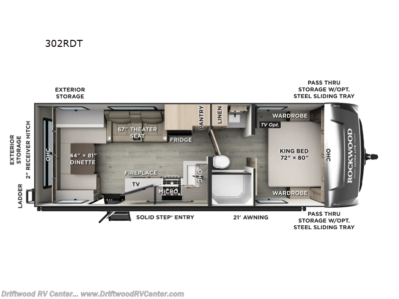 New 2027 Forest River Rockwood Ultra Lite 302RDT available in Clermont, New Jersey
