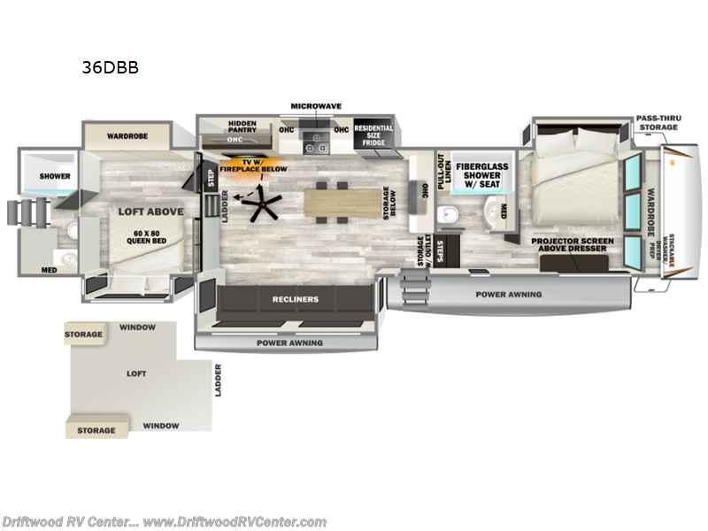 New 2027 Forest River Sabre 36DBB available in Clermont, New Jersey