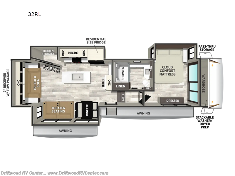 New 2027 Forest River Sabre 32RL available in Clermont, New Jersey