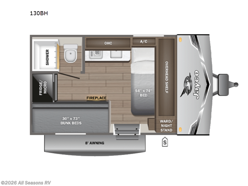 New 2026 Jayco Jay Flight SLX 130BH available in Muskegon, Michigan