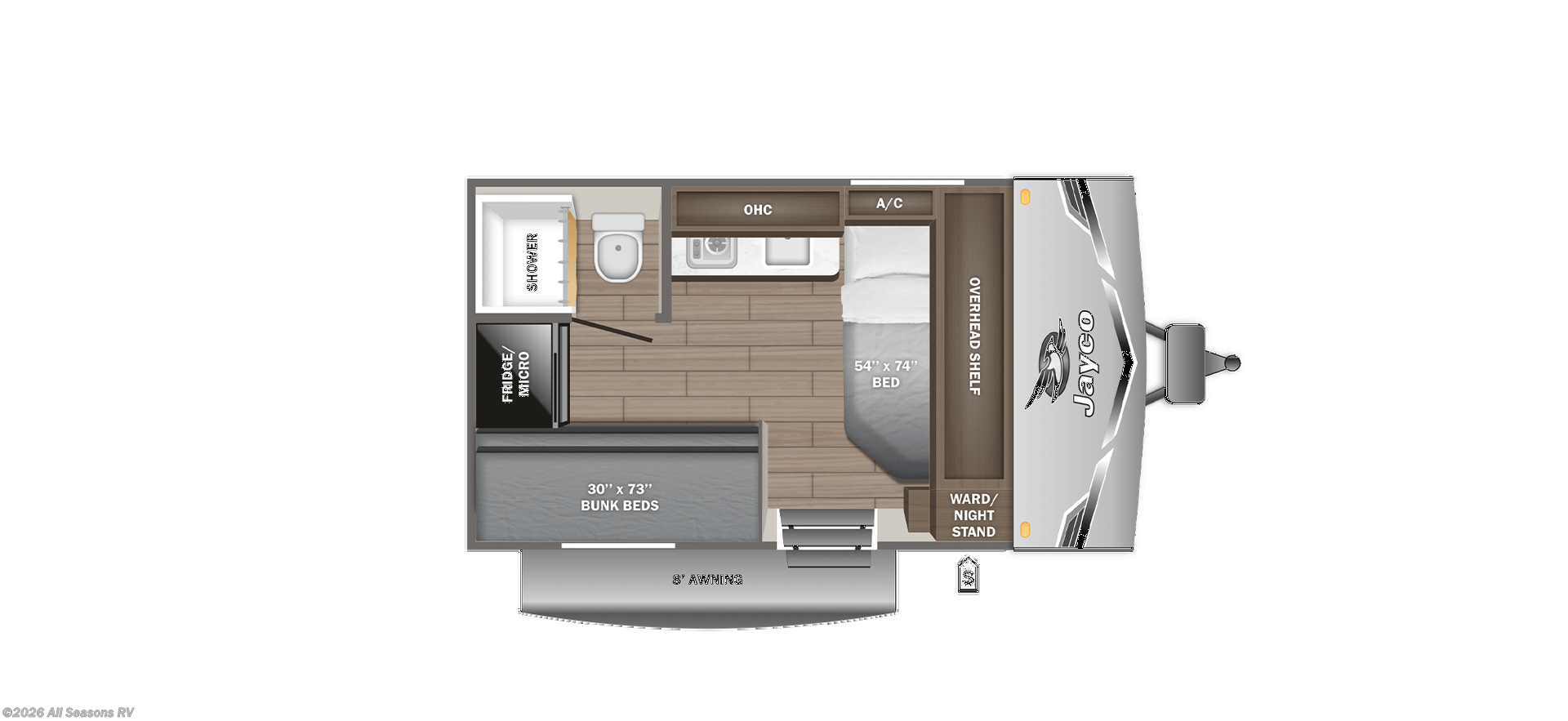 New 2026 Jayco Jay Flight SLX 130BH available in Muskegon, Michigan