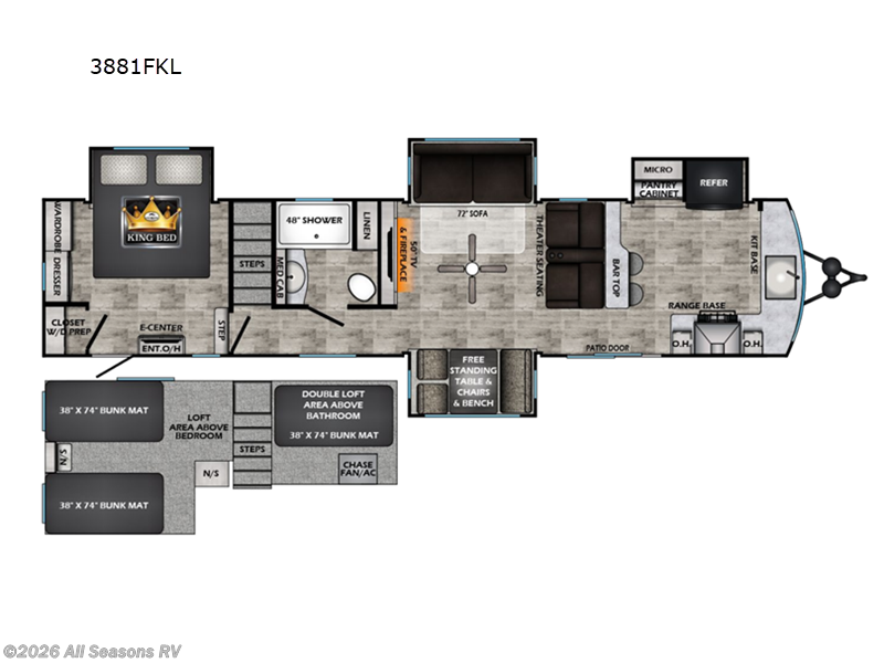 New 2025 CrossRoads Redwood Regency RW3881FKL available in Muskegon, Michigan