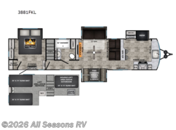New 2025 CrossRoads Redwood Regency RW3881FKL available in Muskegon, Michigan