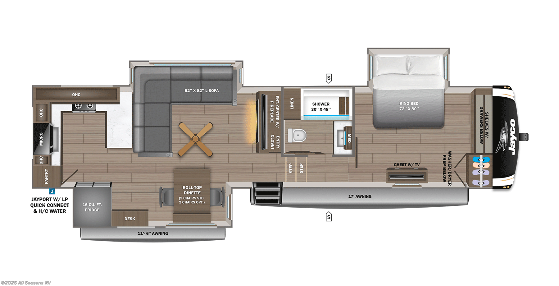 New 2026 Jayco Eagle 365UKTS available in Muskegon, Michigan