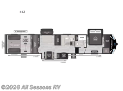 New 2025 Keystone Fuzion 442 available in Muskegon, Michigan