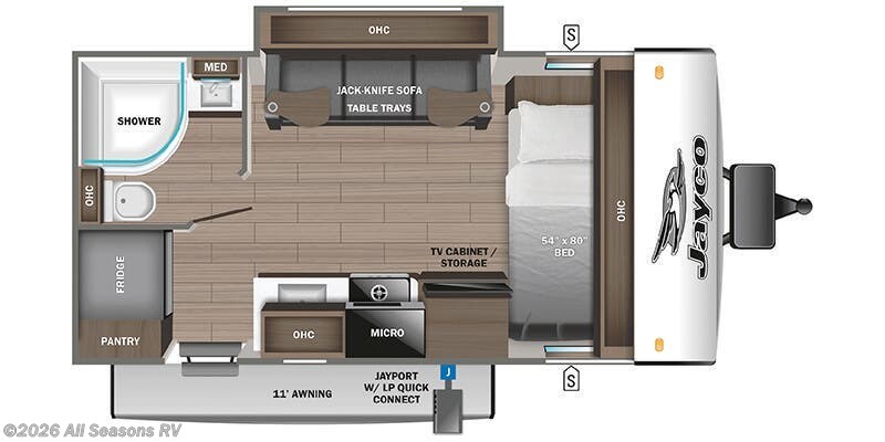 New 2025 Jayco Jay Feather Micro 166FBS available in Muskegon, Michigan