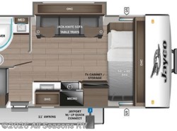 New 2025 Jayco Jay Feather Micro 166FBS available in Muskegon, Michigan
