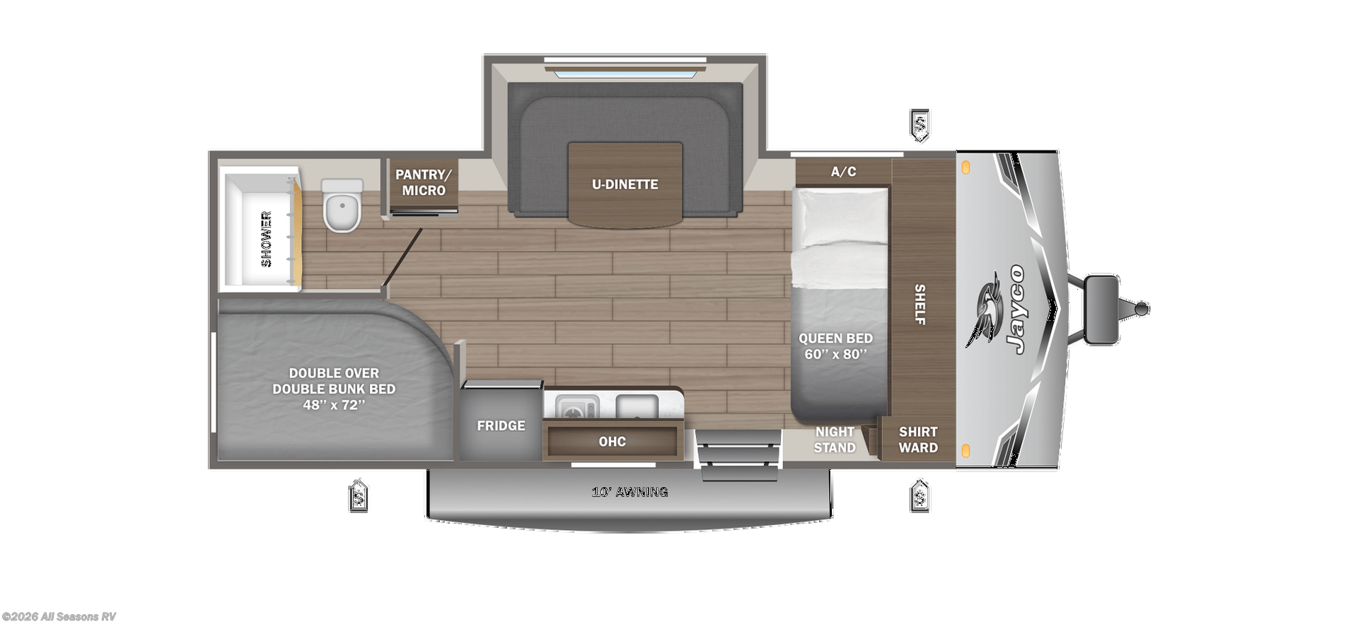 New 2026 Jayco Jay Flight SLX 178DBS available in Muskegon, Michigan