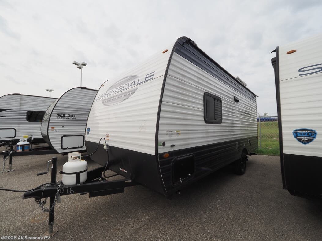 New 2025 Keystone Springdale Mini 1700FQ available in Muskegon, Michigan
