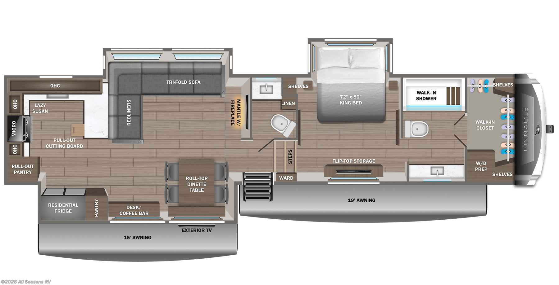 New 2026 Jayco Pinnacle 38FBRK available in Muskegon, Michigan
