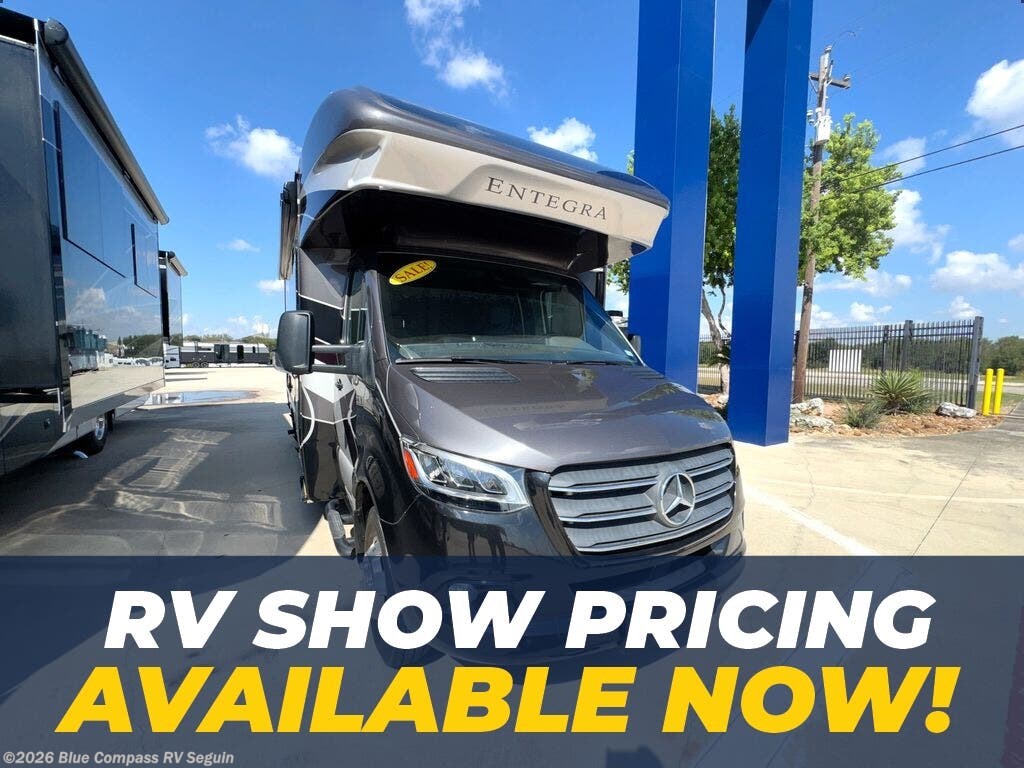 Entegra Coach RVs for sale by Blue Compass RV Seguin