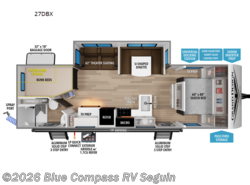 New 2026 Grand Design Transcend Xplor 27DBX available in Seguin, Texas