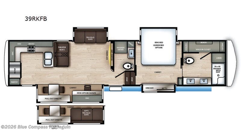 Used 2021 Forest River RiverStone 39RKFB available in Seguin, Texas