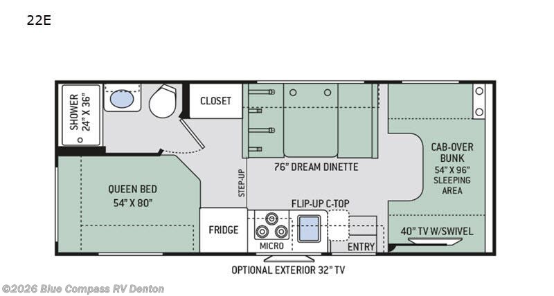 Used 2020 Thor Motor Coach Four Winds 22E available in Denton, Texas