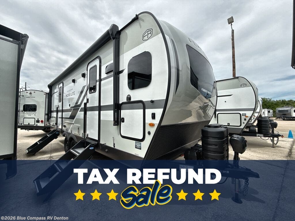 New 2026 Forest River Flagstaff Micro Lite 25FKB available in Denton, Texas