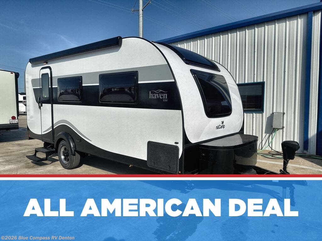 New 2026 NuCamp Haven 220 Queen Bed available in Denton, Texas