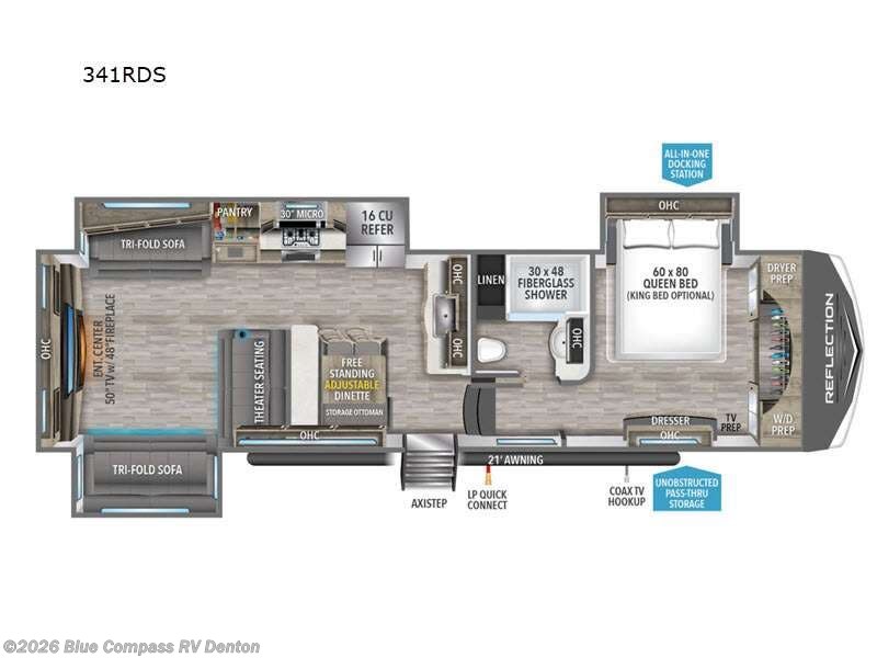 Used 2023 Grand Design Reflection 341RDS available in Denton, Texas