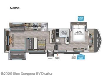 Used 2023 Grand Design Reflection 341RDS available in Denton, Texas